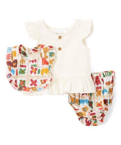 Abstract Animal Print 3pc. Set Dress Yo Baby Wholesale