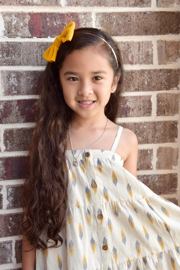 Acorn Print Maxi Dress Dress Yo Baby Wholesale