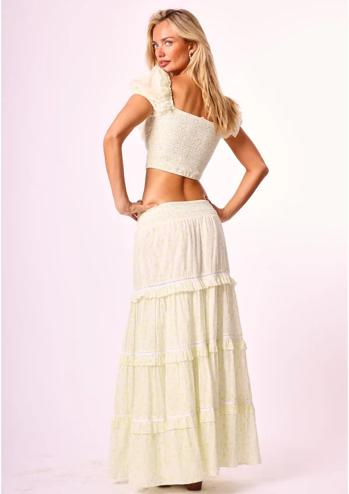 Adeline Set - Lemon Ditsy