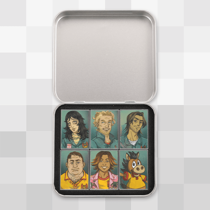 After The Crash Lenticular Magnet Set