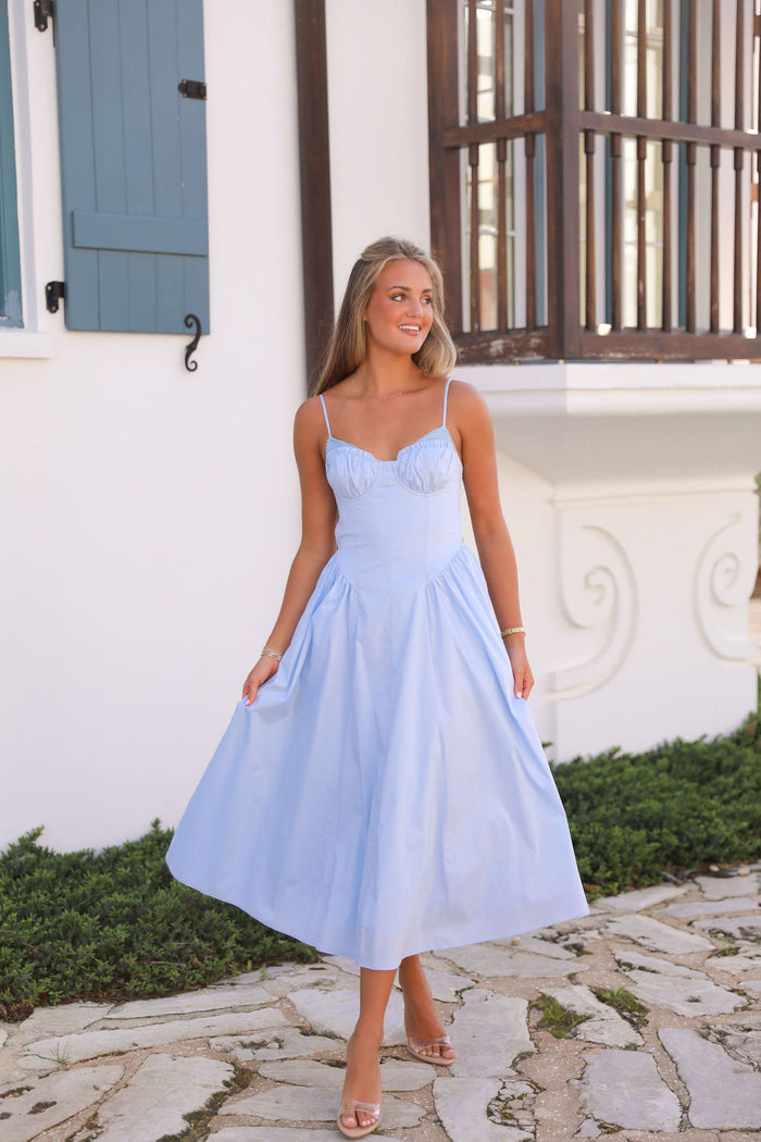 Alice Dress - Sky