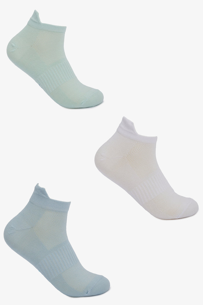 Ankle Socks - 3 Pairs