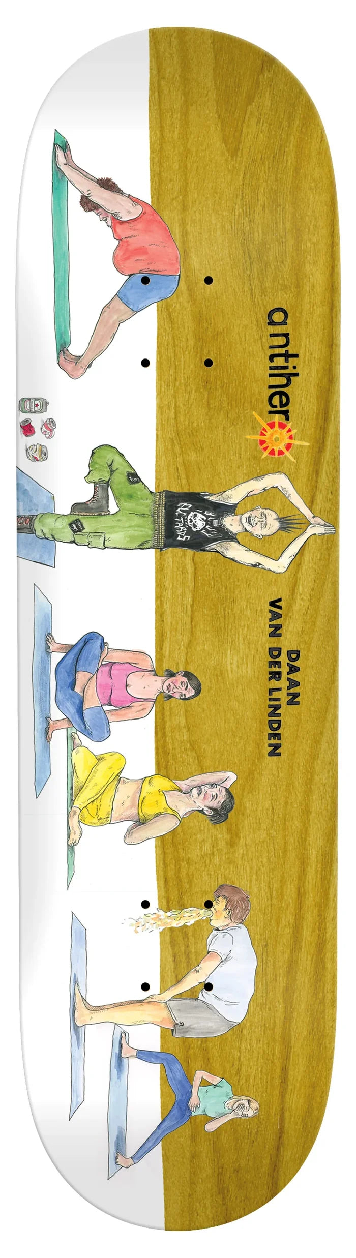 ANTI HERO DAAN FART YOGA DECK (8.38)