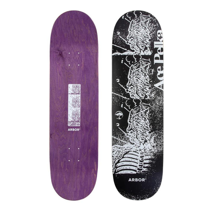 ARBOR ACE PELKA ANATOMY SMU BLACK DECK (8.5)