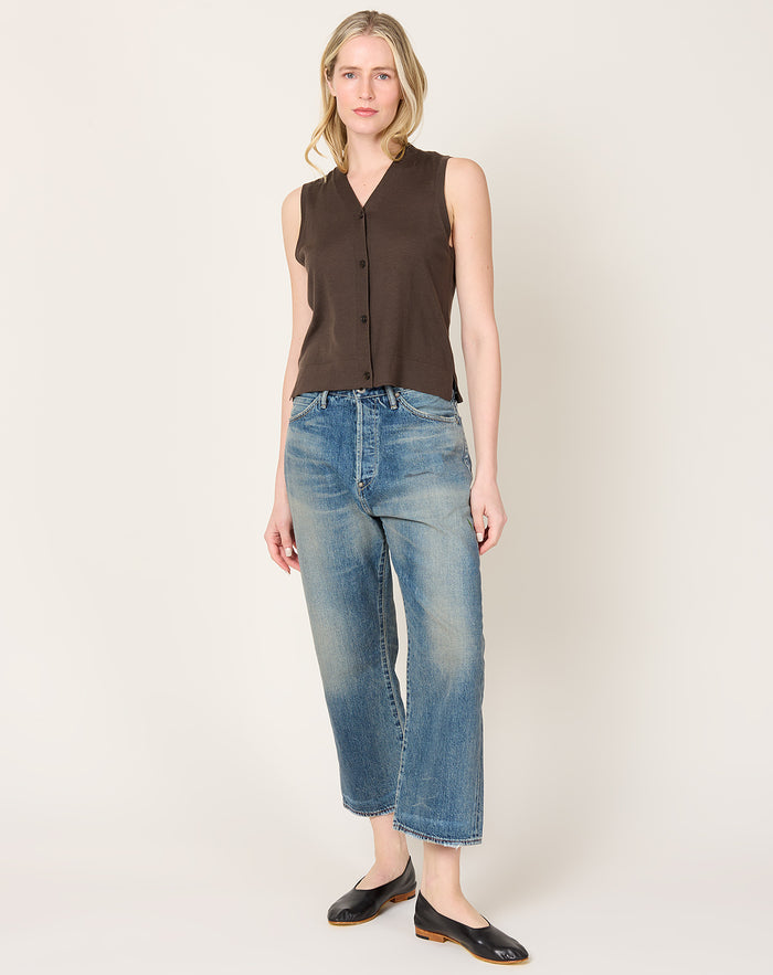 Demylee Ariya Vest in Cocoa