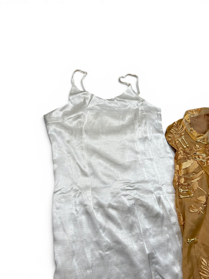 Asian Style Embroidered Dress Set