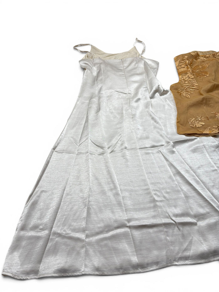 Asian Style Embroidered Dress Set
