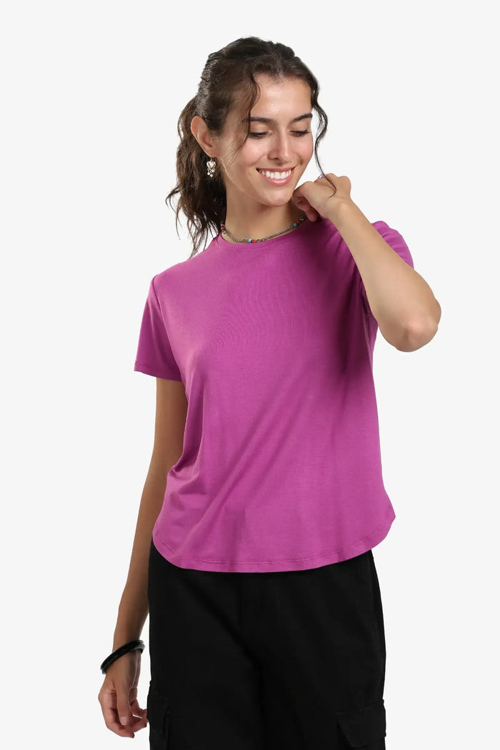 Purple / S / Viscose