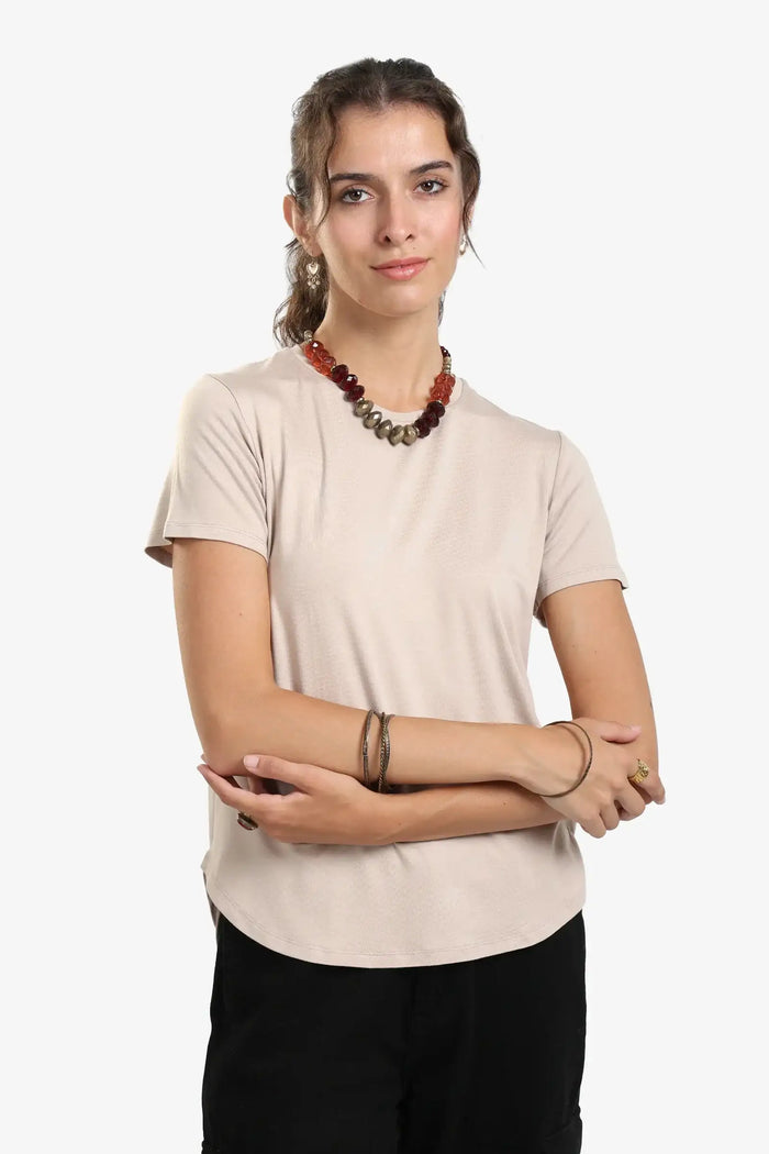 Beige / S / Viscose
