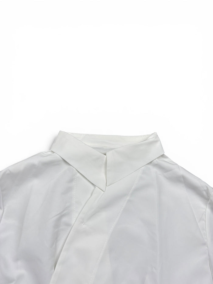 Asymmetrical Wrap Shirt