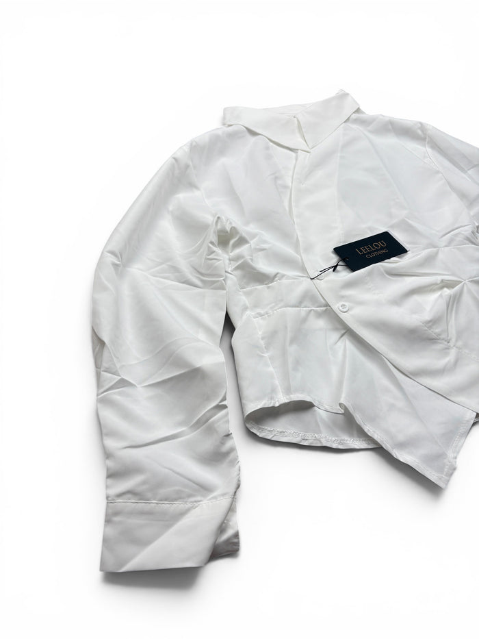 Asymmetrical Wrap Shirt