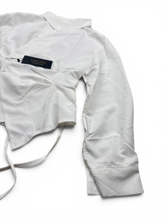 Asymmetrical Wrap Shirt
