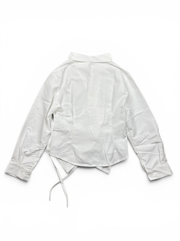 Asymmetrical Wrap Shirt