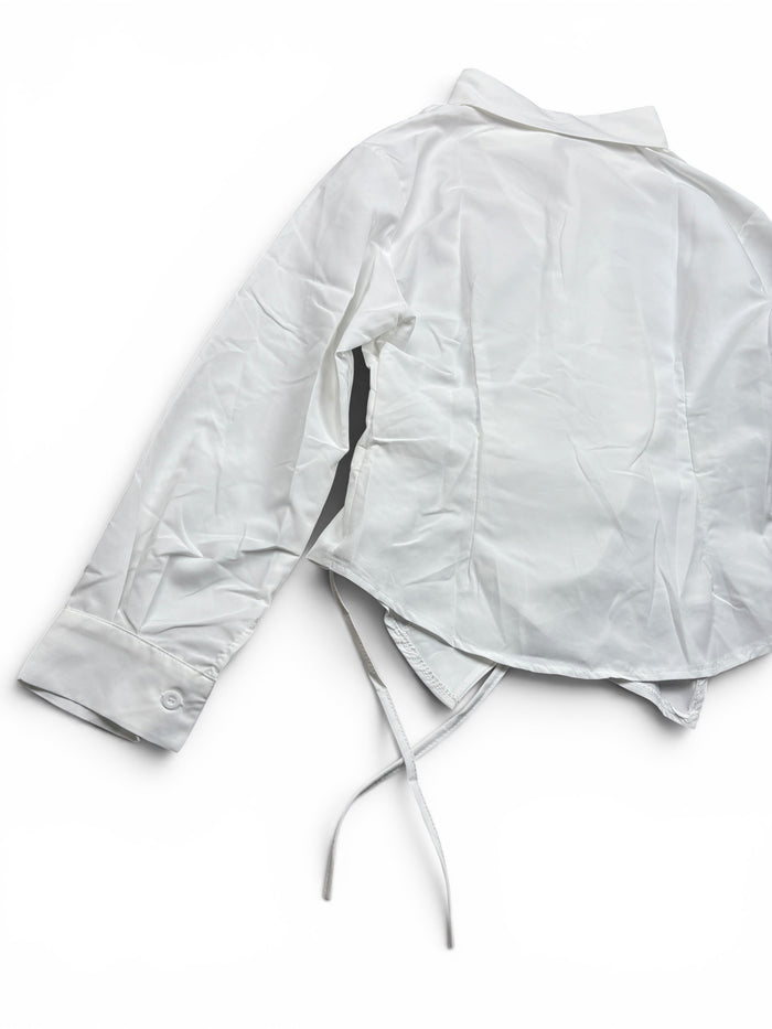 Asymmetrical Wrap Shirt