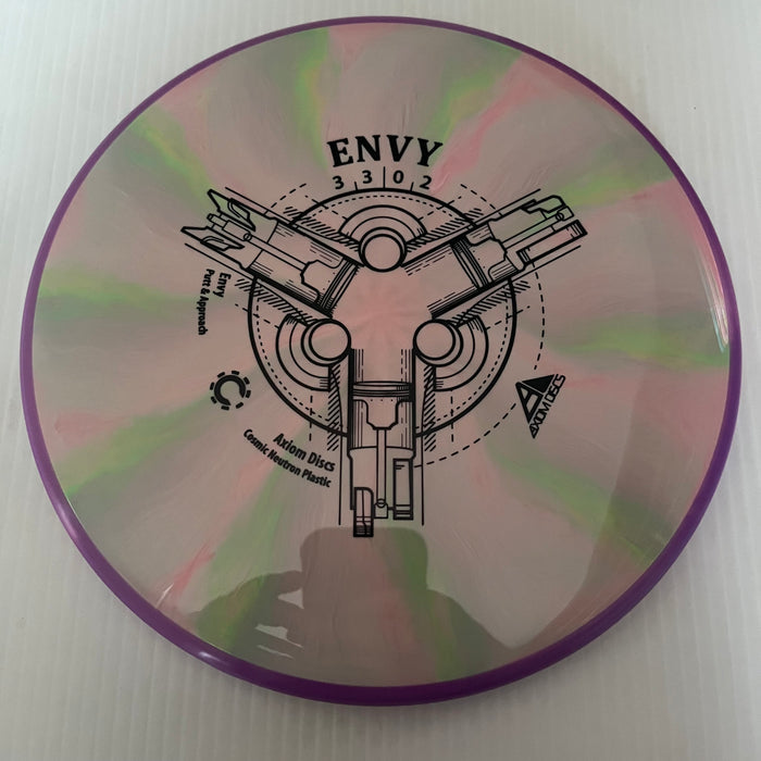 Pink & Green/Purple Rim/173g 10