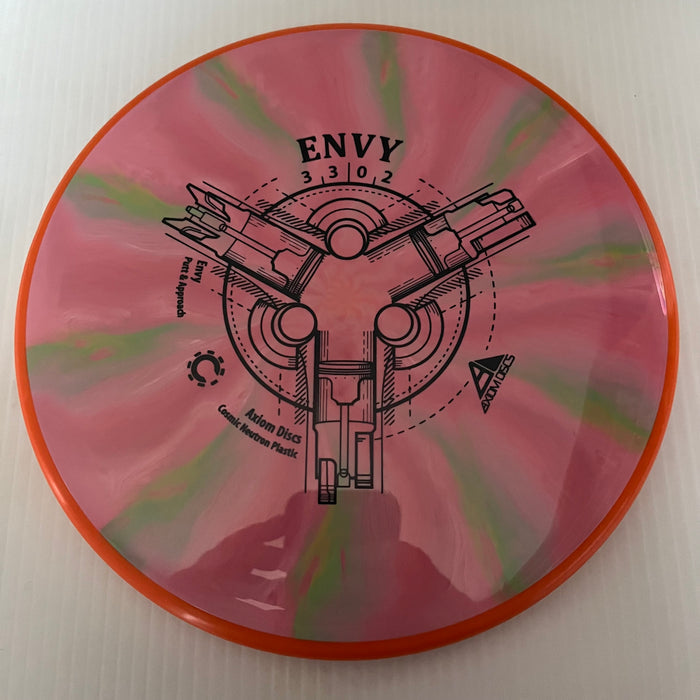 Pink & Green/Orange Rim/173g 13