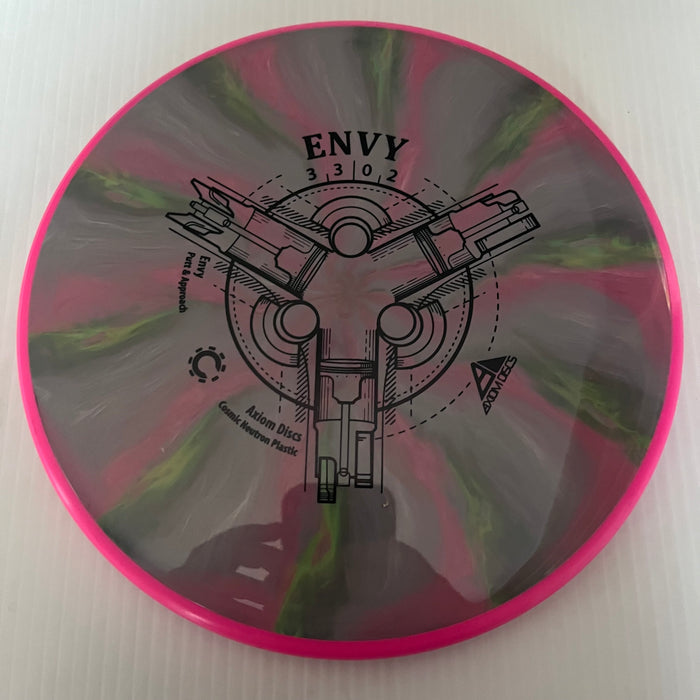 Grey Green & Pink/Pink Rim/173g 15