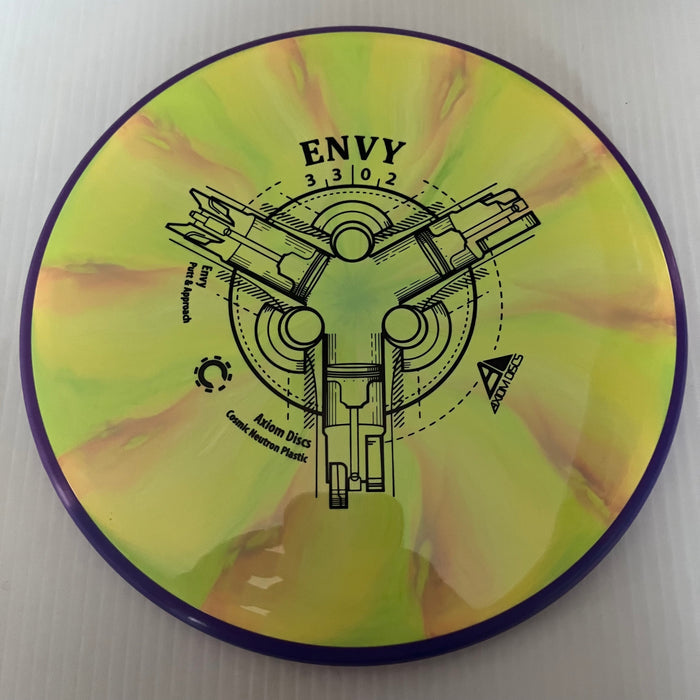 Green & Yellow/Purple Rim/175g 19