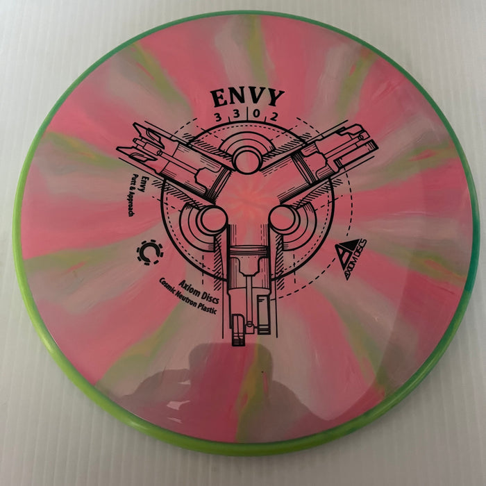 Pink & Green/Green Rim/173g 22