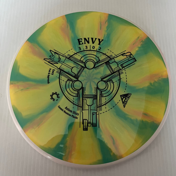 Green & Yellowy Orange/White Rim/175g 24