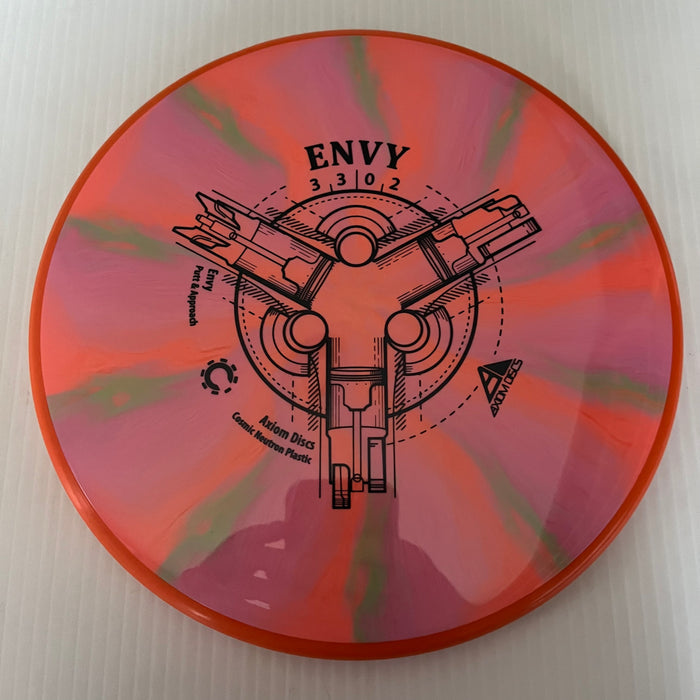 Pink & Green/Orange Rim/171g 25
