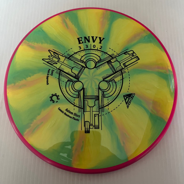 Green & Yellow/Hot Pink Rim/172g 7
