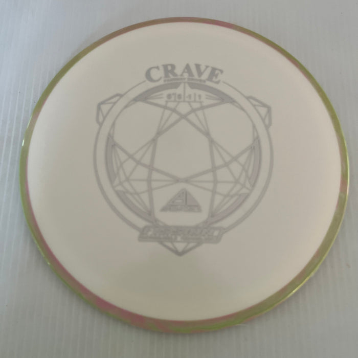 White/Swirly Pink & Green Rim/166g 19