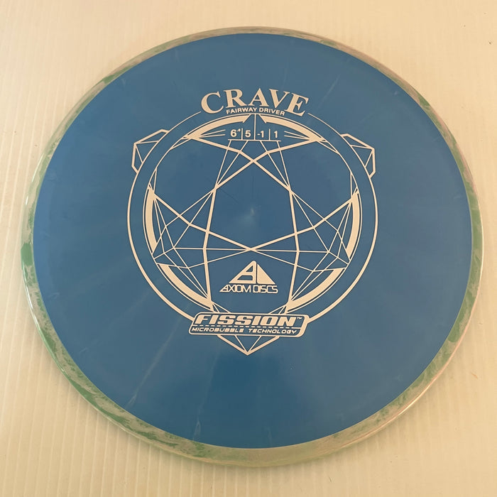 Blue/Swirly Green & Pink Rim/171g 8