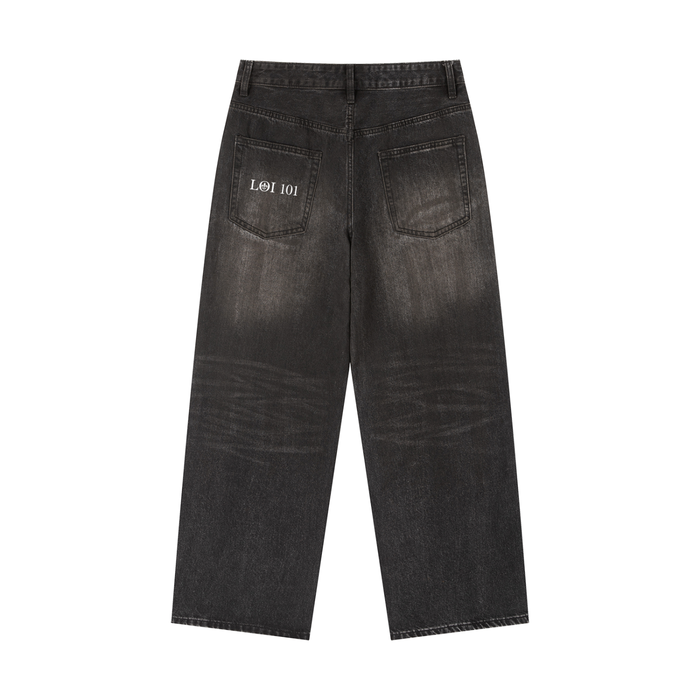 Baggy jeans - Fleur de Lys
