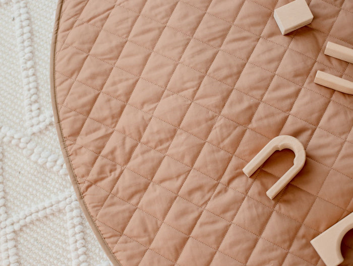 Bambella Designs Padded Waterproof Play Mat | Chestnut