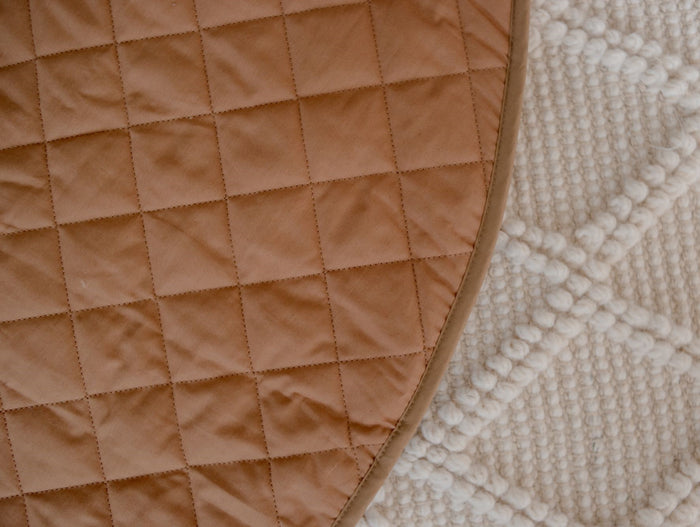 Bambella Designs Padded Waterproof Play Mat | Chestnut
