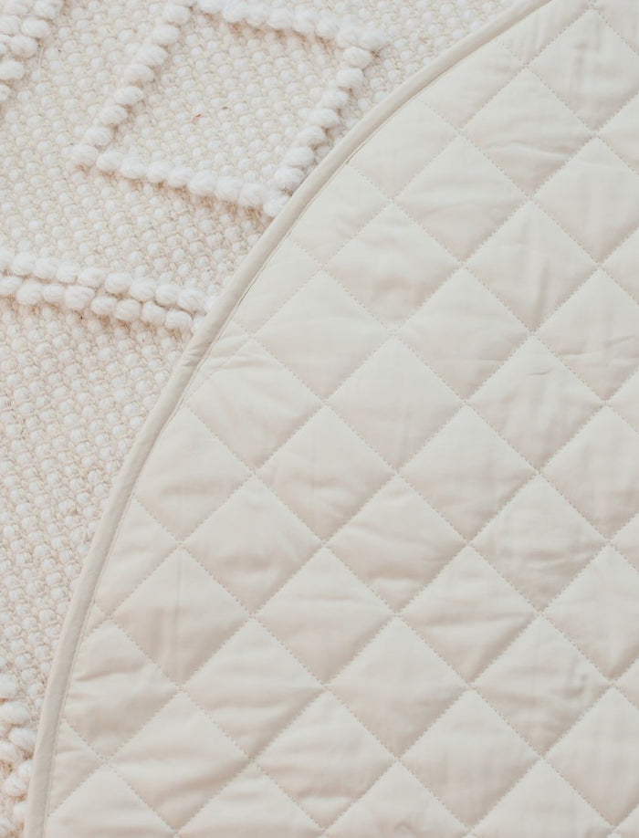 Bambella Designs Padded Waterproof Play Mat | Oat
