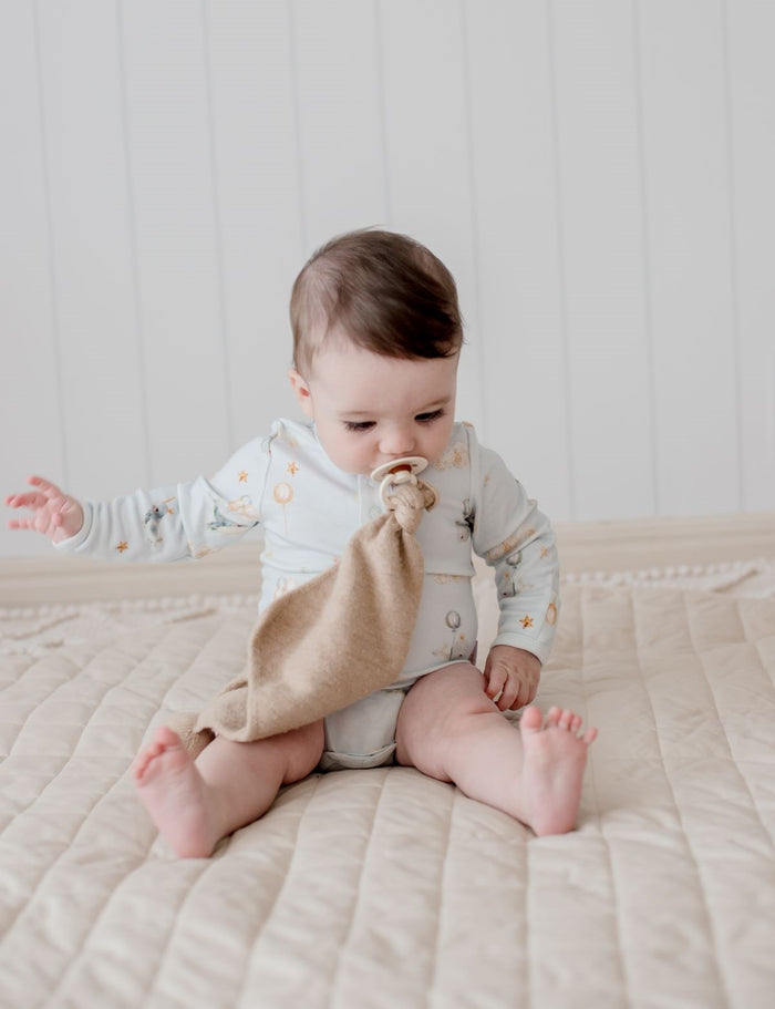 Bambella Designs Padded Waterproof Play Mat | Oat