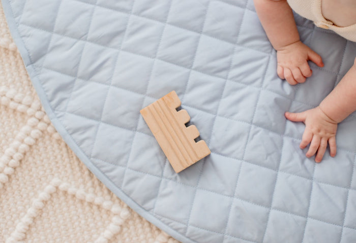 Bambella Designs Padded Waterproof Play Mat | Sky Blue