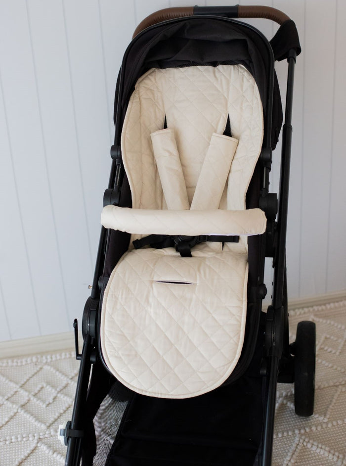 Bambella Designs Universal Quilted Pram Liner | Oat