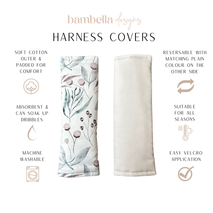 Bambella Harness Covers | Botanical