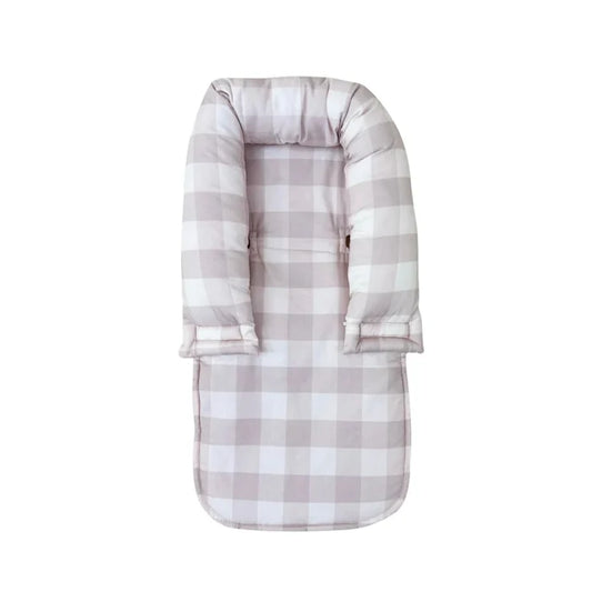 Bambella Infant Head Support | Blush Gingham