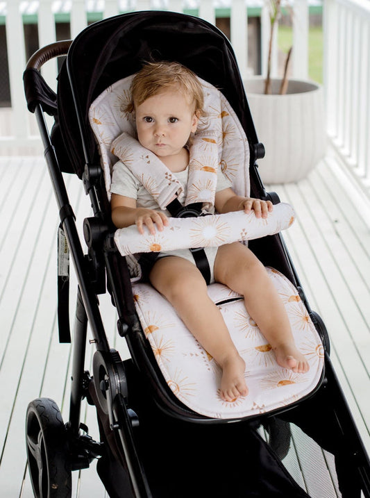 Bambella Universal Pram Liner | Bohemian Sunshine