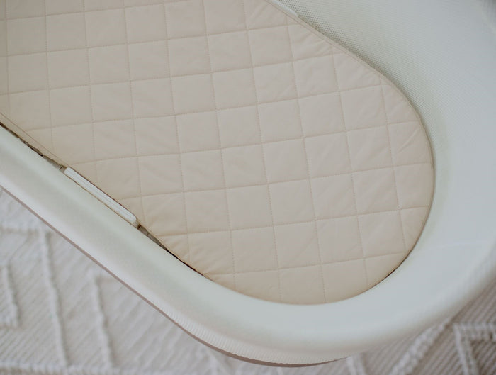 Bambella Waterproof Moses Bassinet Sheet | Oat