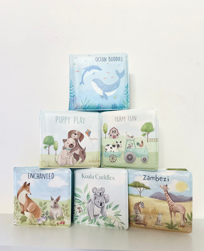 Bath Time Waterproof Bath Books - Assorted