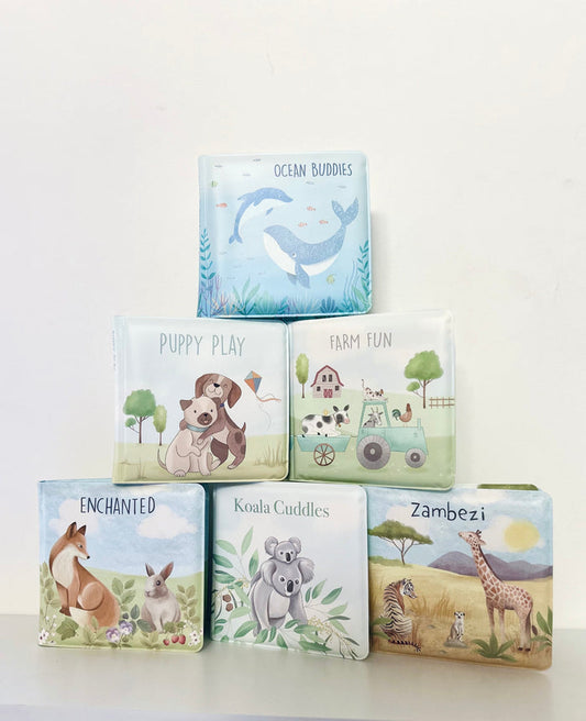 Bath Time Waterproof Bath Books - Assorted