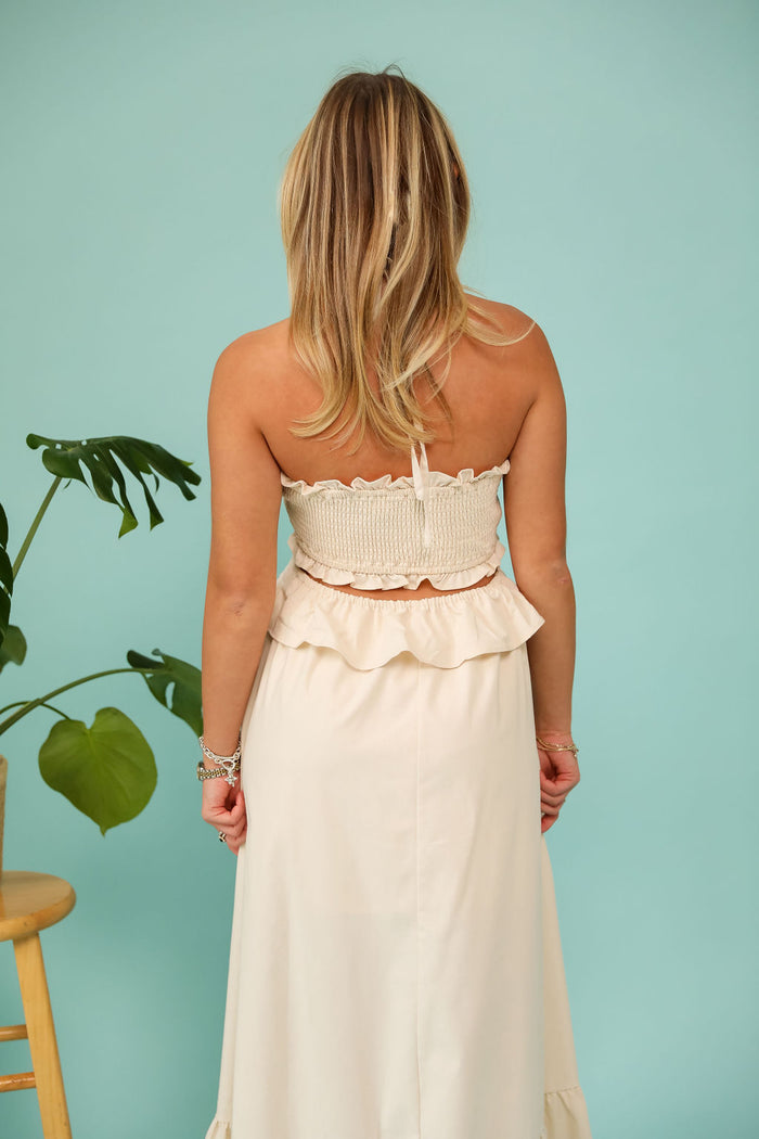 Beach Day Maxi Dress - Ivory