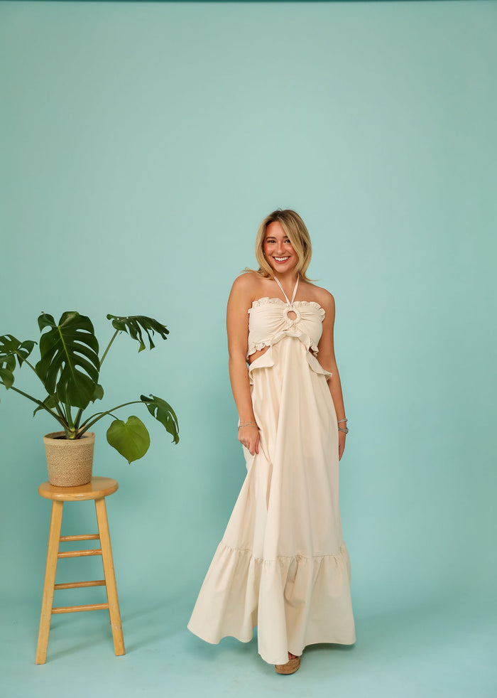 Beach Day Maxi Dress - Ivory