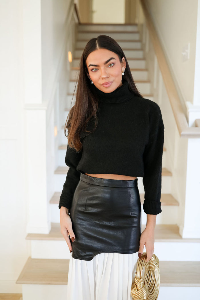 Beatrice Skirt - Black/Off White