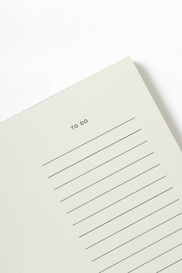 Before Breakfast - Desktop Notepad - Mid Grey