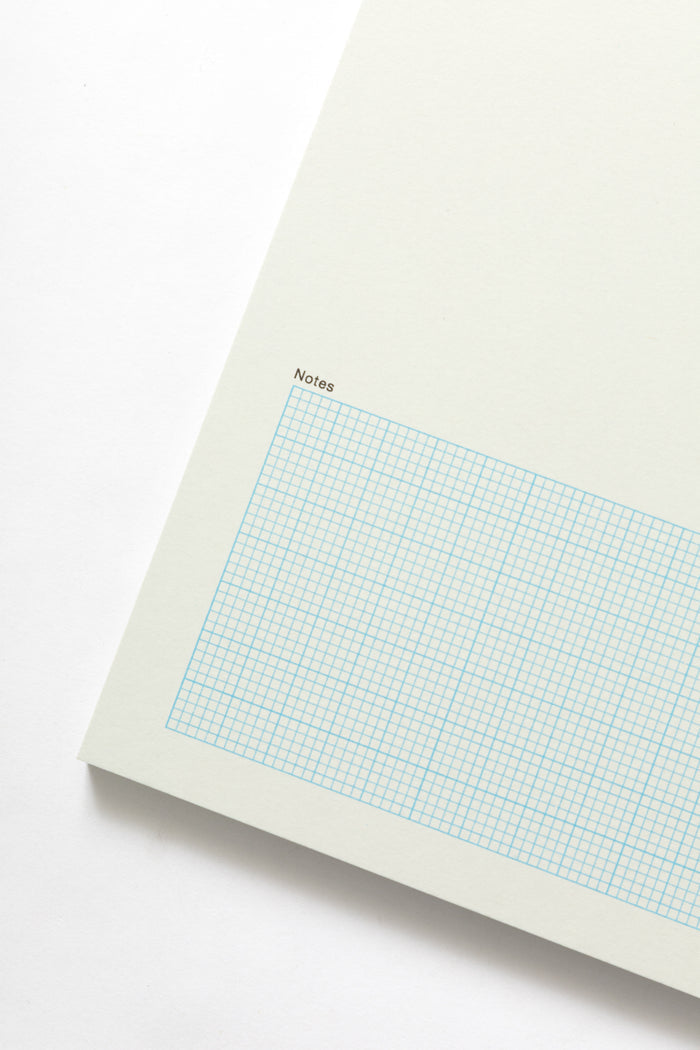 Before Breakfast - Desktop Notepad - Mid Grey