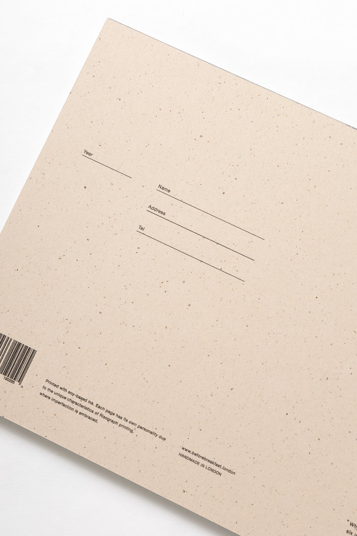 Before Breakfast - Desktop Notepad - Mid Grey