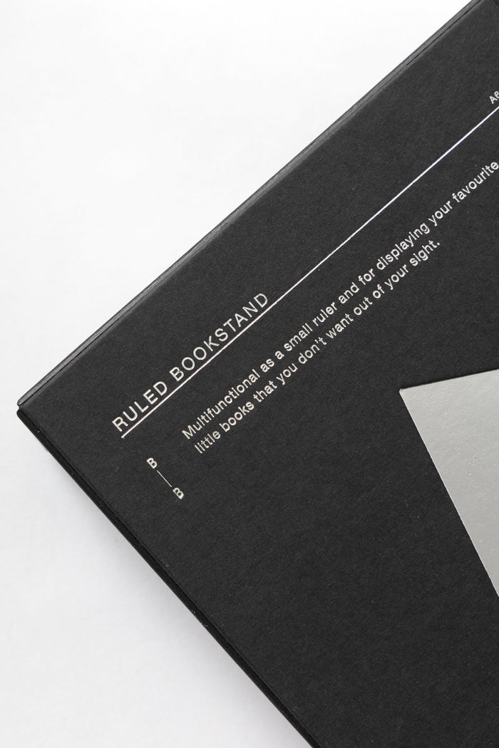 Before Breakfast - Ruled Bookstand - Silver