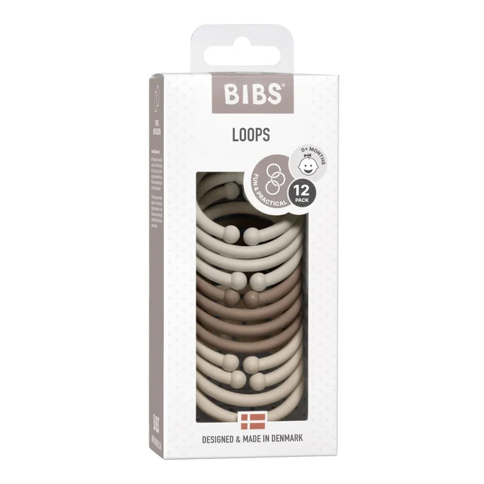 BIBS Loops 12 Pack Sand/Dark Oak/Vanilla