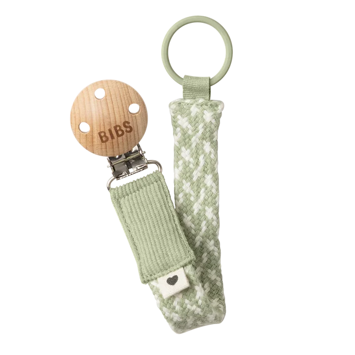 BIBS Pacifier Clip | Sage & Ivory